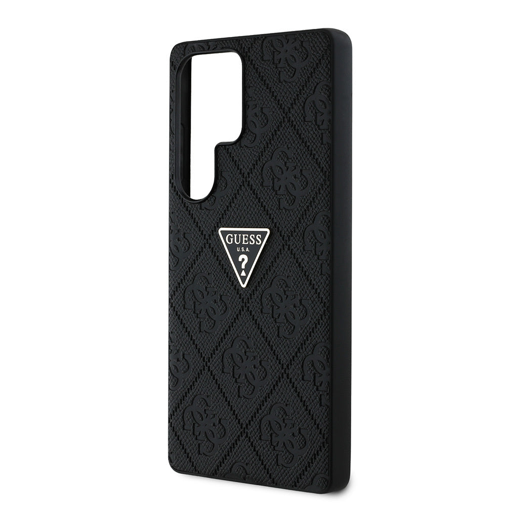 Guess Galaxy S25 Ultra Orjinal Lisanslı 4G Desenli Sıcak Damgalı Üçgen Logolu Kılıf Guess Galaxy S25 Ultra Orjinal Lisanslı 4G Desenli Sıcak Damgalı Üçgen Logolu Kılıf
